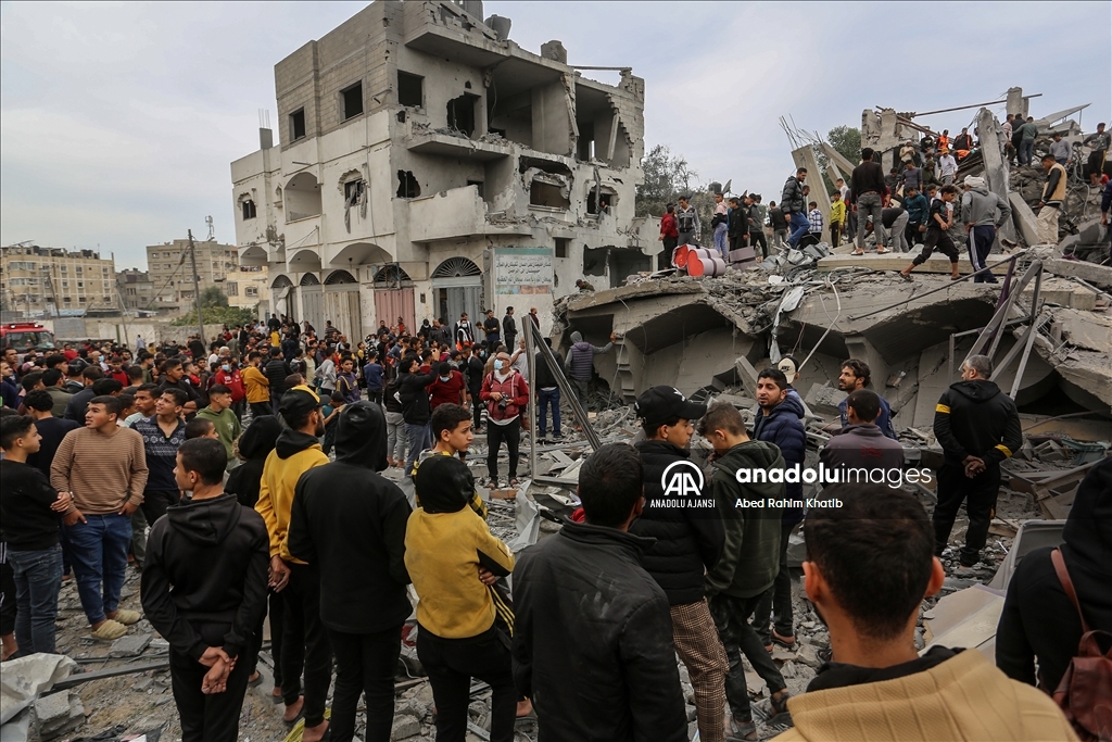 İsrail'in Gazze Şeridi'ne saldırıları 47. gününde devam ediyor