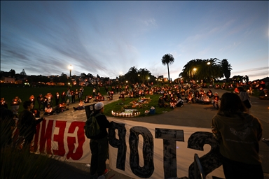 В Сан-Франциско почтили память погибших в секторе Газа
