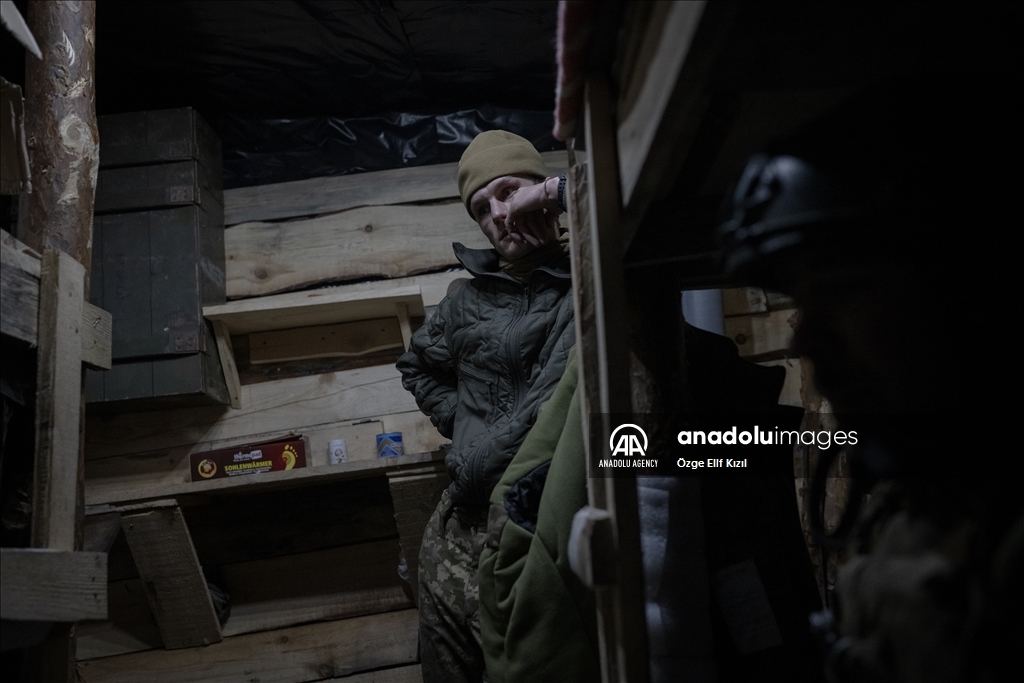 عدسة الأناضول ترصد القتال على محور كوبيانسك الأوكرانية