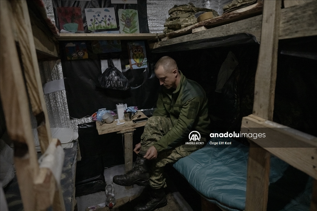 عدسة الأناضول ترصد القتال على محور كوبيانسك الأوكرانية