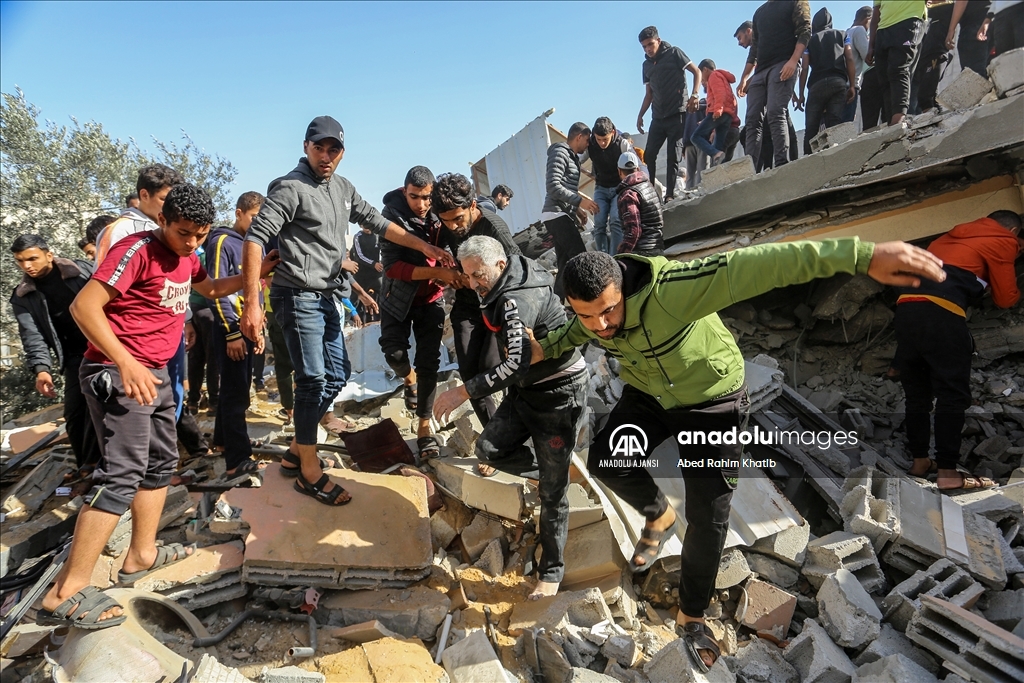 İsrail'in Gazze Şeridi'ne saldırıları 48. gününde devam ediyor
