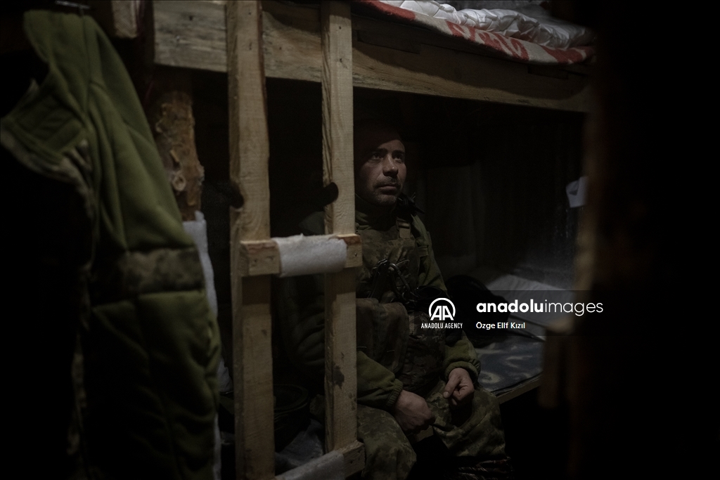 عدسة الأناضول ترصد القتال على محور كوبيانسك الأوكرانية