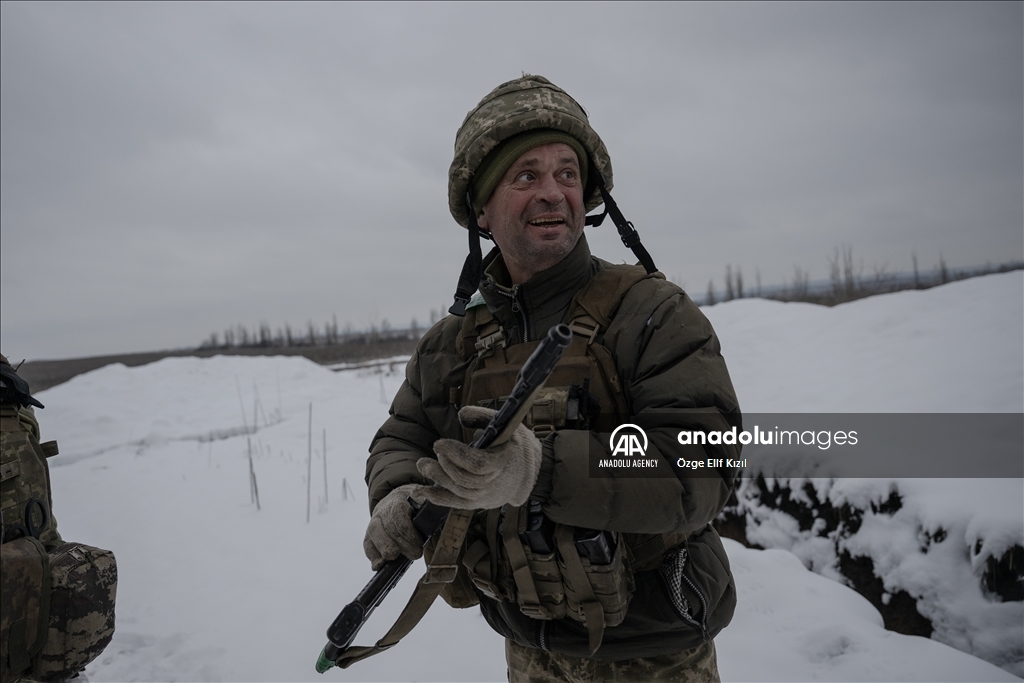 عدسة الأناضول ترصد القتال على محور كوبيانسك الأوكرانية