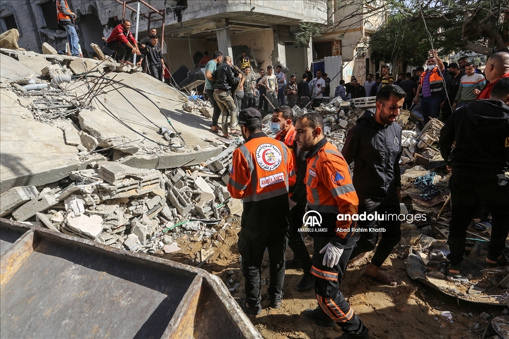 İsrail'in Gazze Şeridi'ne saldırıları 48. gününde devam ediyor