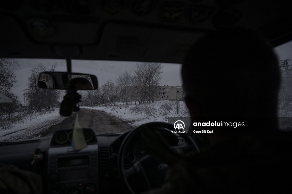 عدسة الأناضول ترصد القتال على محور كوبيانسك الأوكرانية