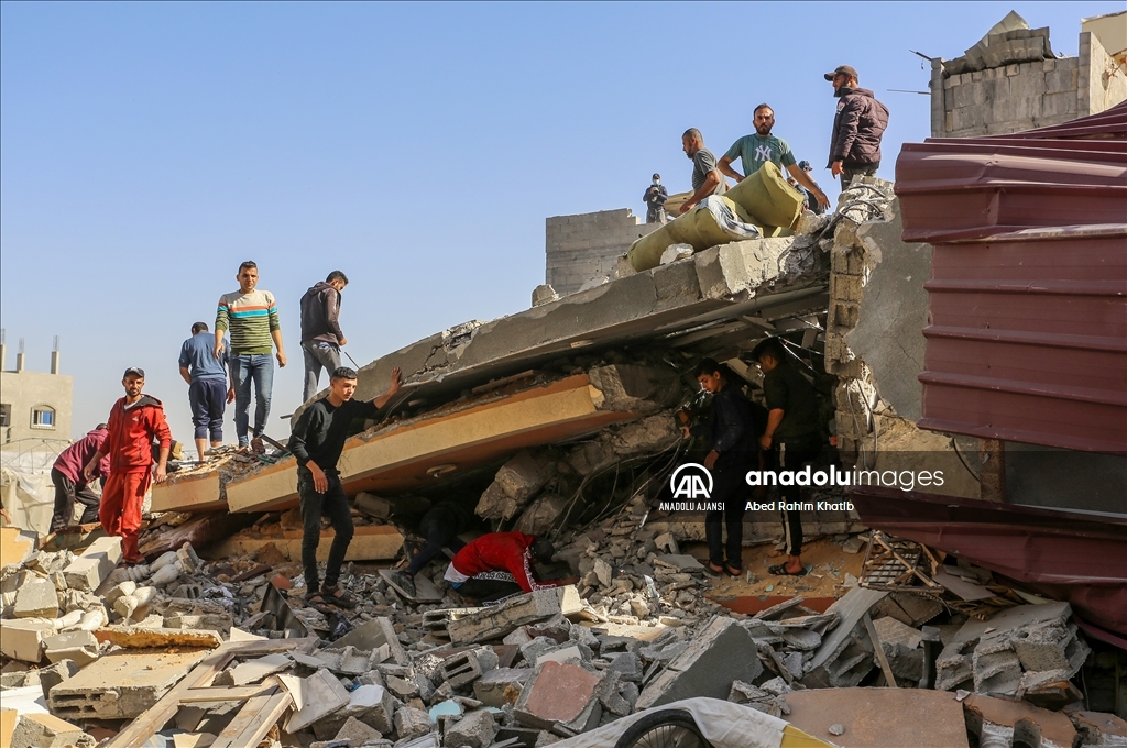 İsrail'in Gazze Şeridi'ne saldırıları 48. gününde devam ediyor