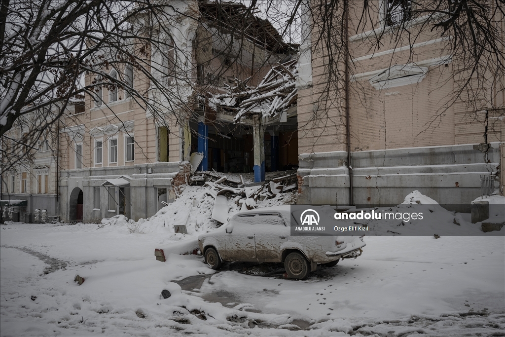 Ukrayna'nın Kupyansk şehri, Savaşın Izlerini Taşıyor - Anadolu Ajansı