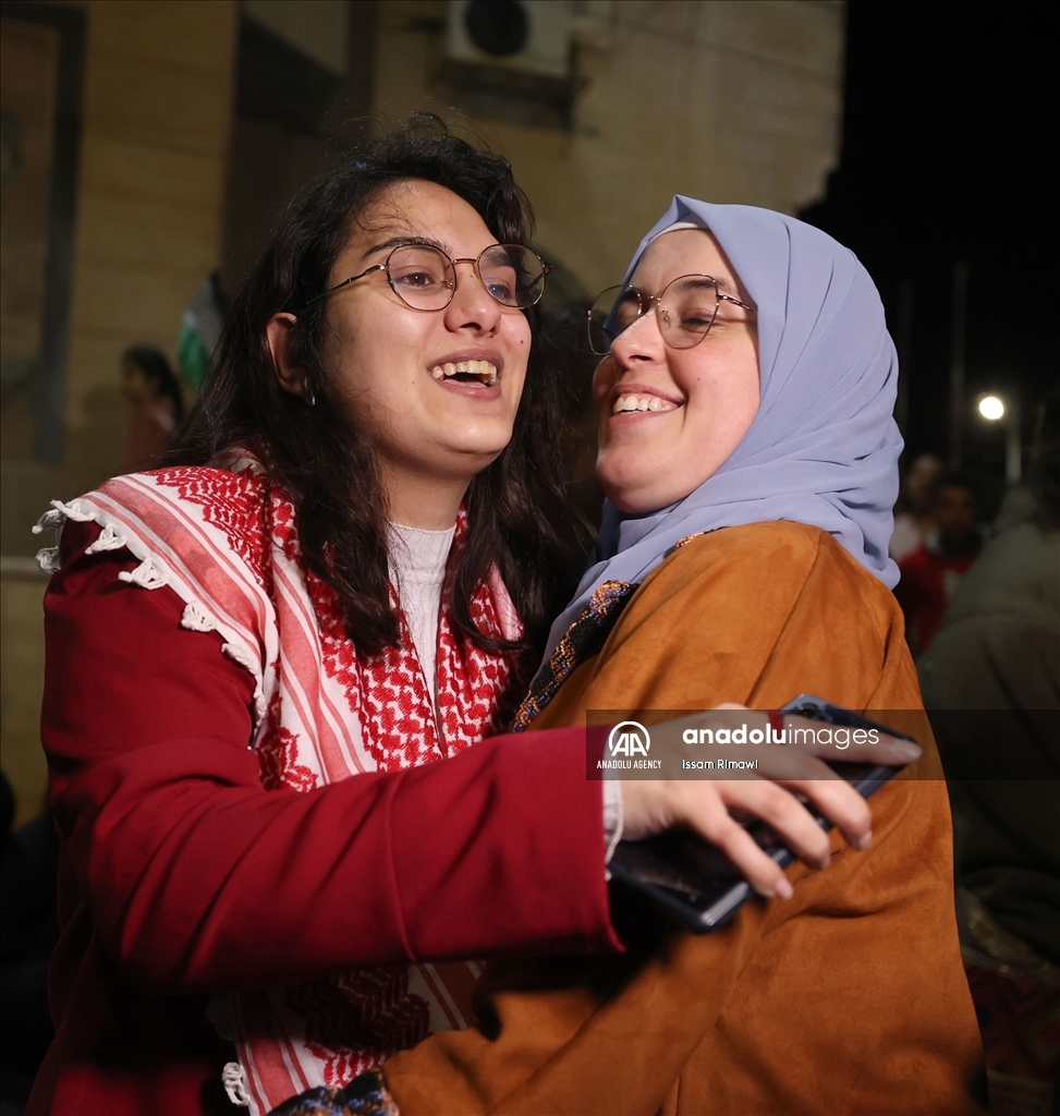 Israel releases 39 Palestinian detainees, including 24 women, 15 children