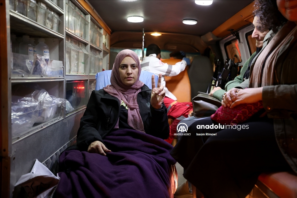 Israel releases 39 Palestinian detainees, including 24 women, 15 children