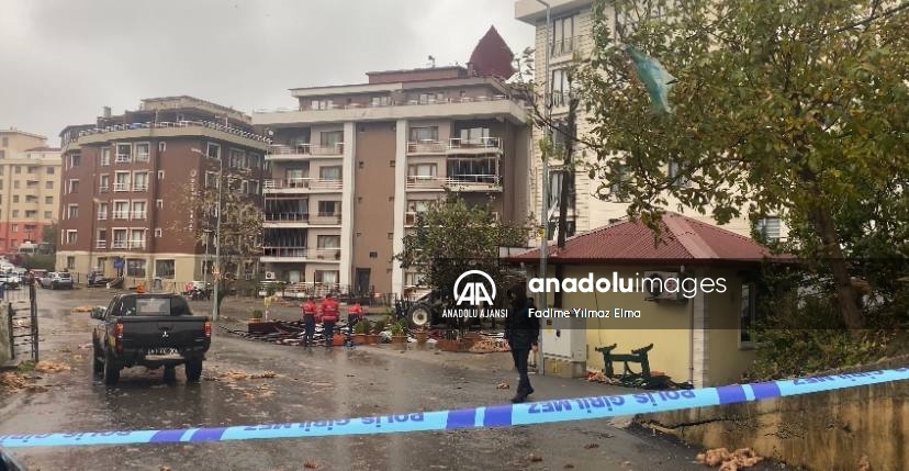 Zonguldak'ta fırtına yeniden etkisini gösterdi