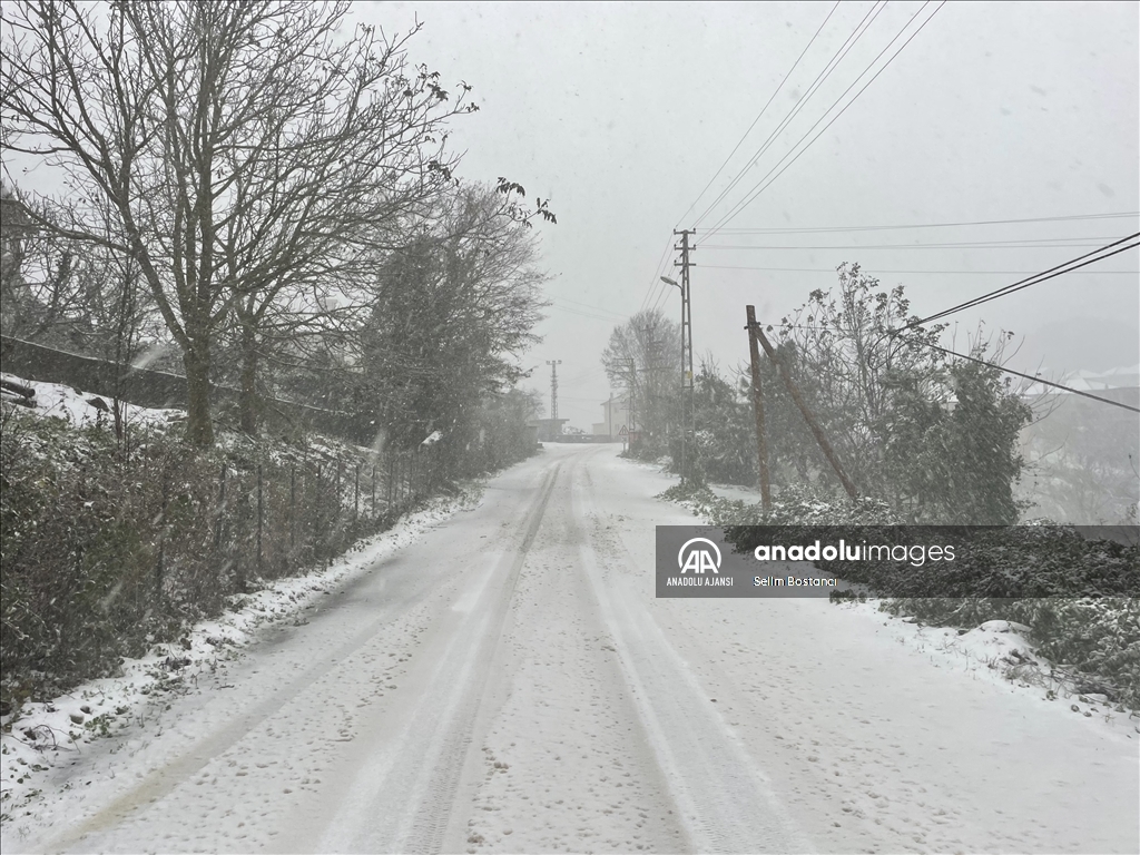 Bartın'da olumsuz hava şartları etkili oluyor