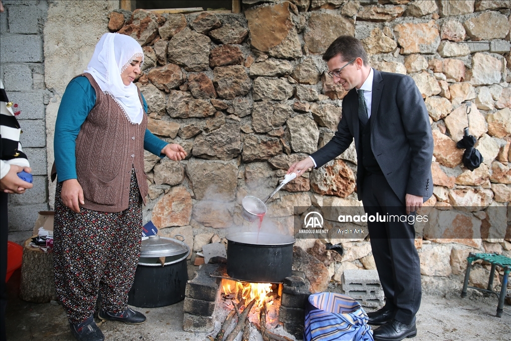 Li Diyarbekirê henarên Karazê yên li ser darên sedsalî hêşîn dibin wê bên nasandin