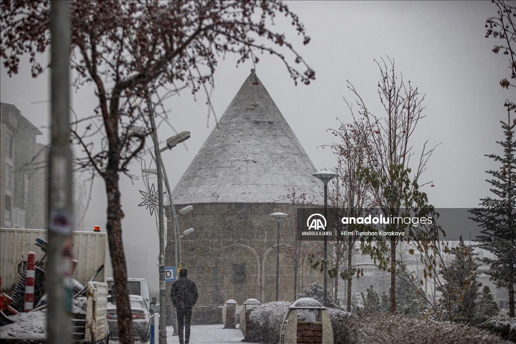 Doğu Anadolu'da kar etkili oluyor