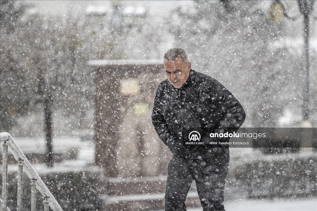 Doğu Anadolu'da kar etkili oluyor