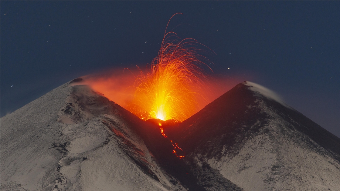 Strombolian activity at Mount Etna of Italy