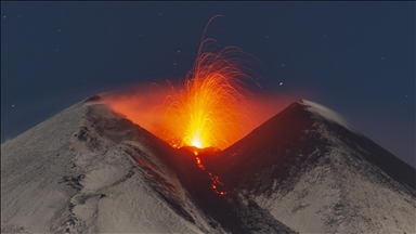 İtalya'da Etna Yanardağı'nda hareketlilik