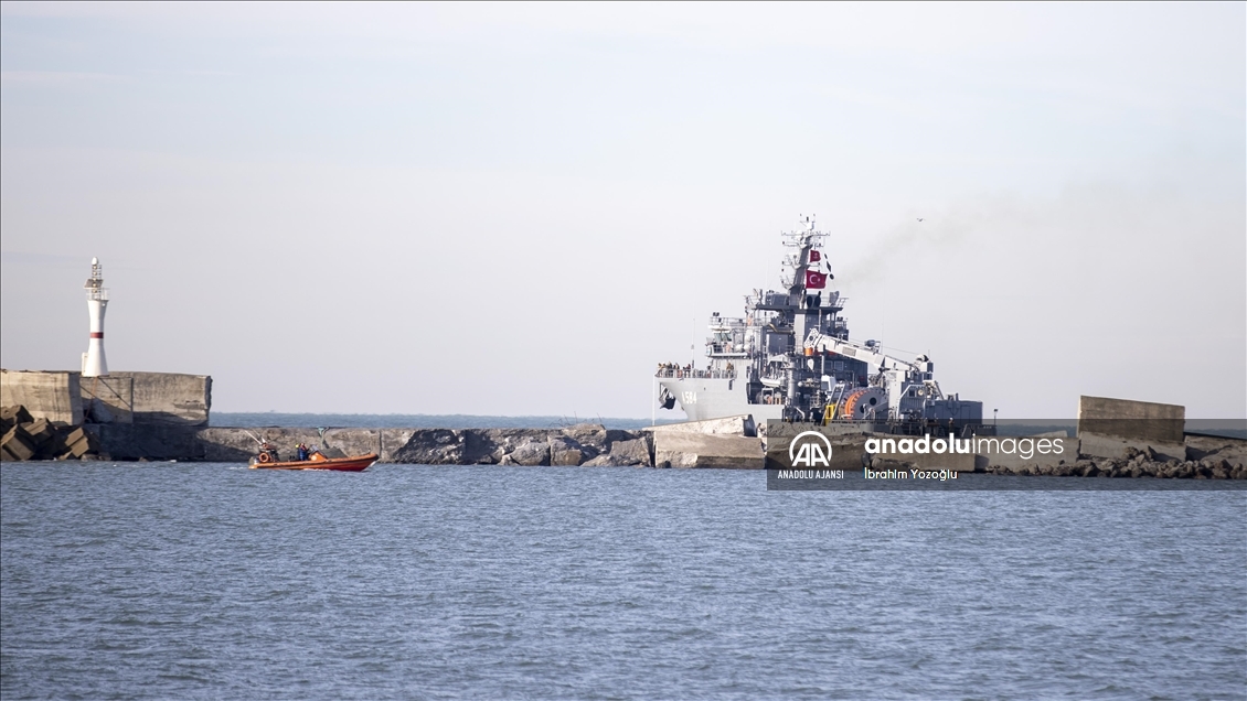 Zonguldak'ta batan geminin kayıp 7 personelini arama çalışmaları sürüyor