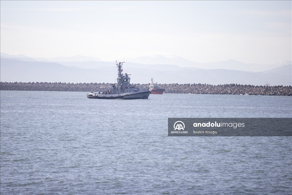 Zonguldak'ta batan geminin kayıp 7 personelini arama çalışmaları sürüyor