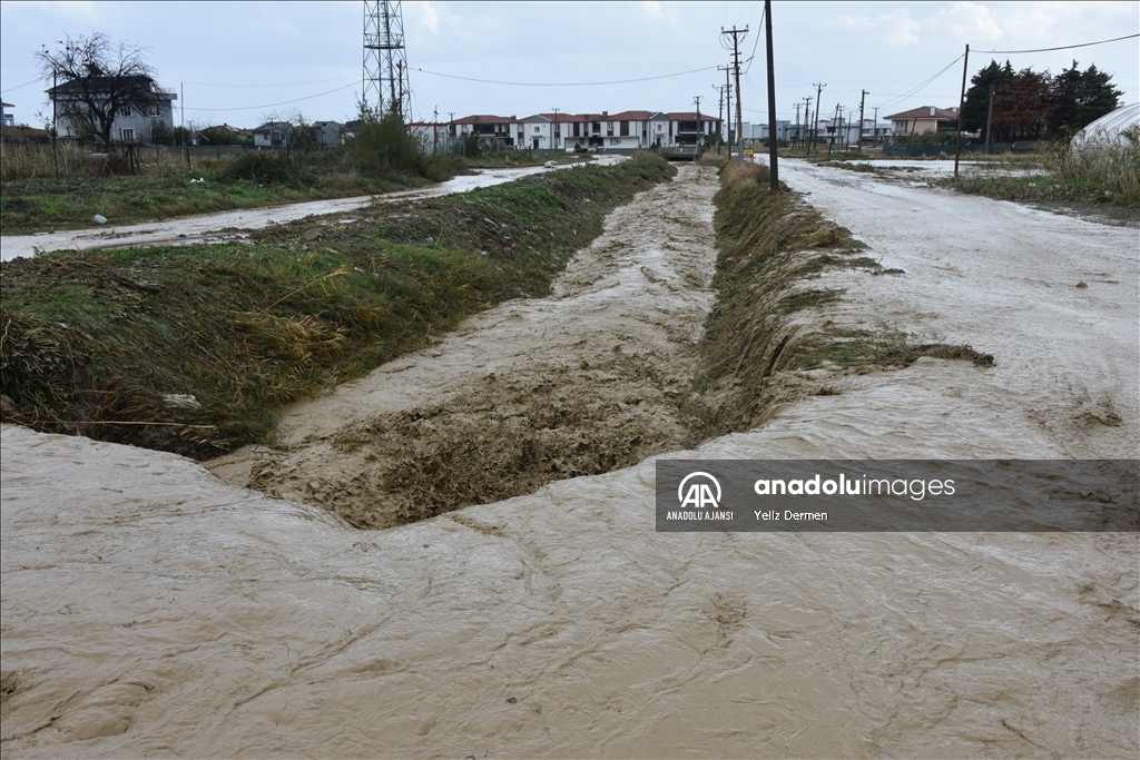 Tekirdağ'da sağanak