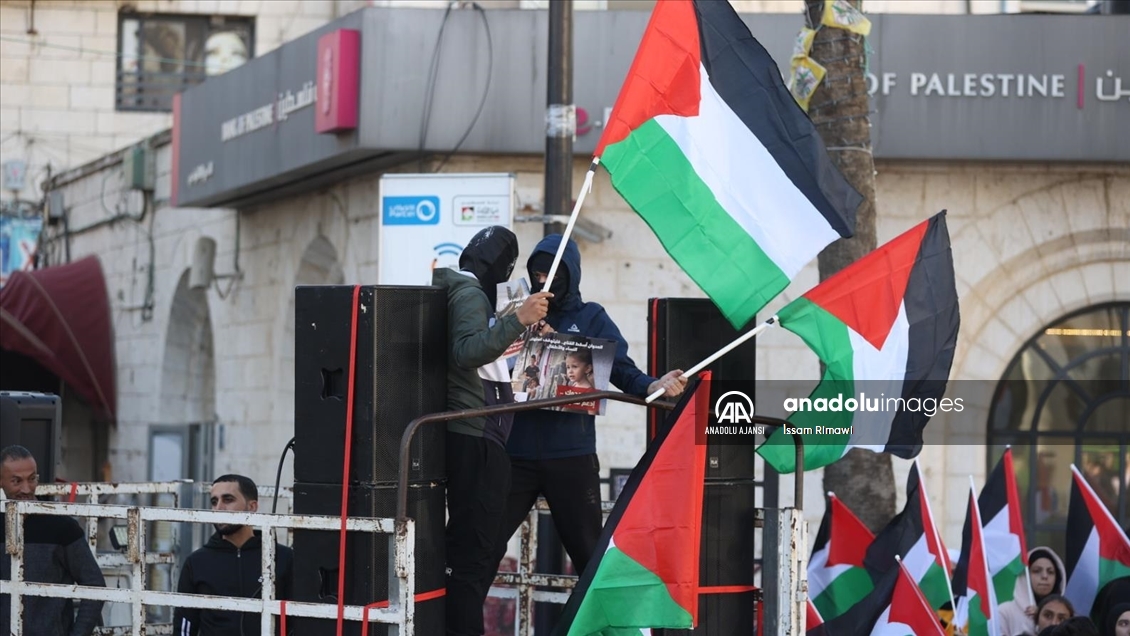 Ramallah'ta Filistin Halkıyla Uluslararası Dayanışma Günü etkinliği