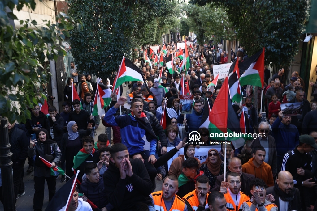 Ramallah'ta Filistin Halkıyla Uluslararası Dayanışma Günü etkinliği