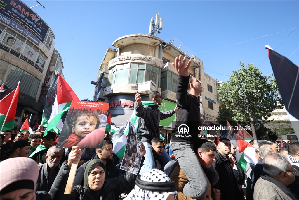 Ramallah'ta Filistin Halkıyla Uluslararası Dayanışma Günü etkinliği