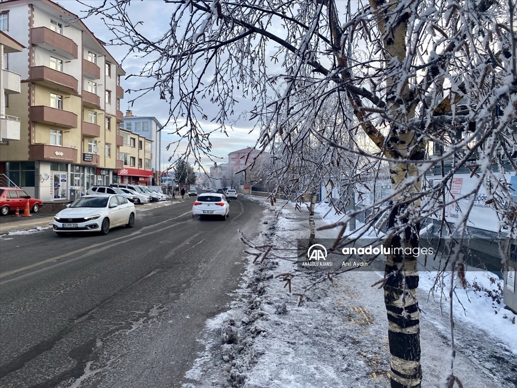 Ardahan'da soğuk hava etkili oluyor