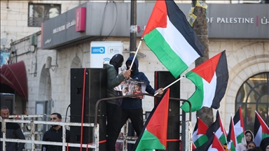 Ramallah'ta Filistin Halkıyla Uluslararası Dayanışma Günü etkinliği