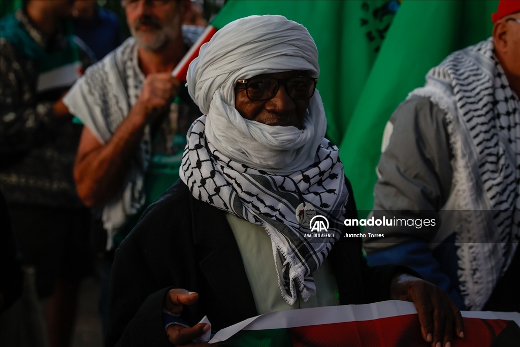 В Колумбии прошла акция в знак солидарности с народом Палестины