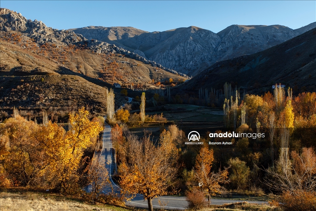 Malatya'da sonbahar renkleri