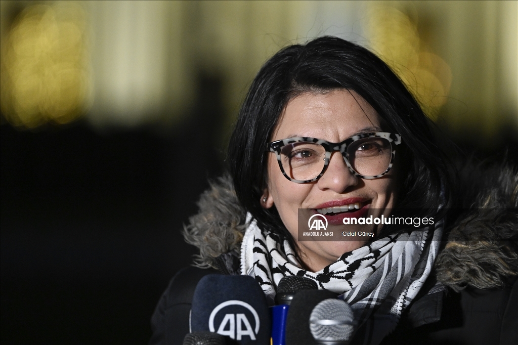 Aktivistler, oyuncular ve yerel siyasetçiler Beyaz Saray önünde Gazze için başlattığı açlık grevi devam ediyor