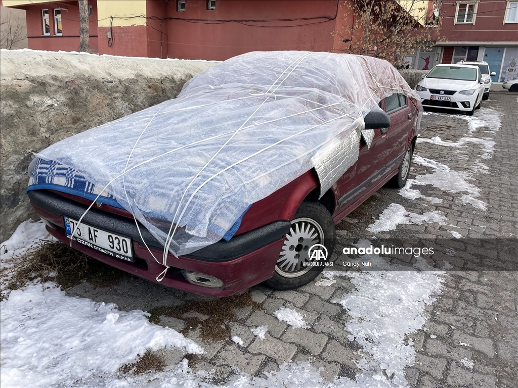 Ardahan'da soğuk hava etkili oluyor