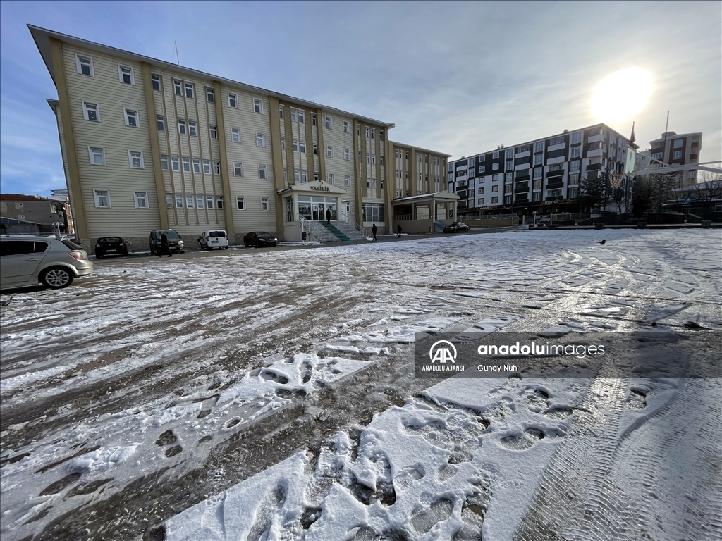 Ardahan'da soğuk hava etkili oluyor