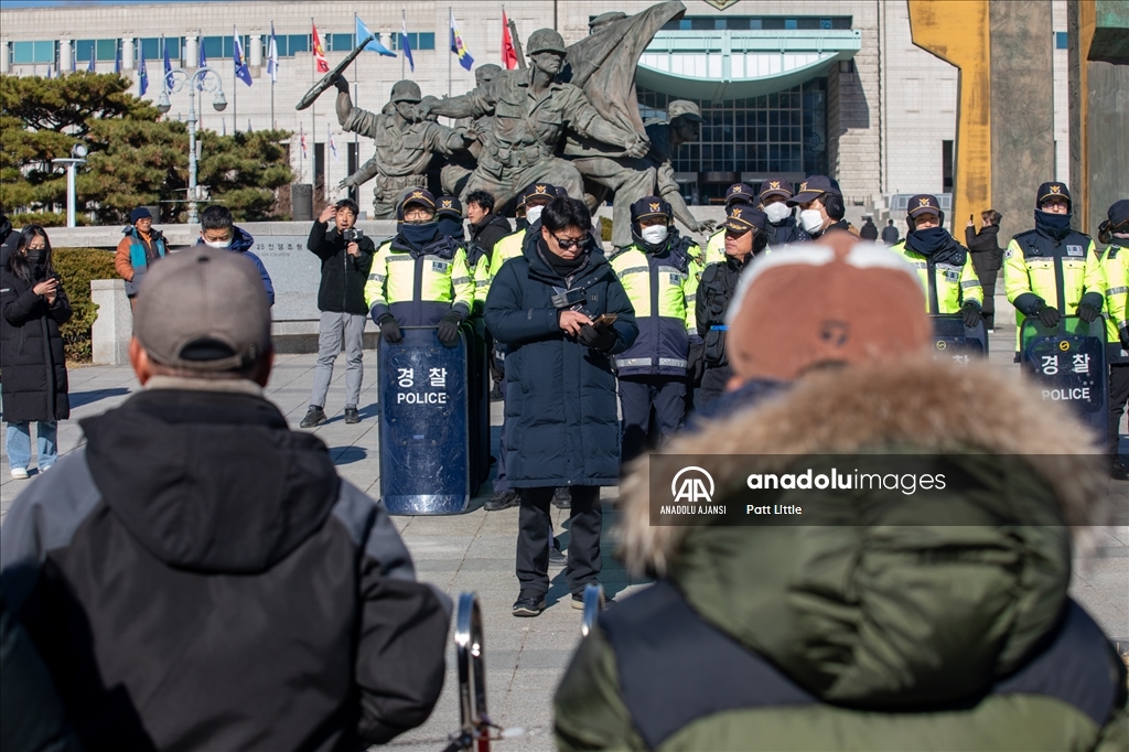 Güney Kore'de köpek eti yasağına karşı protesto  
