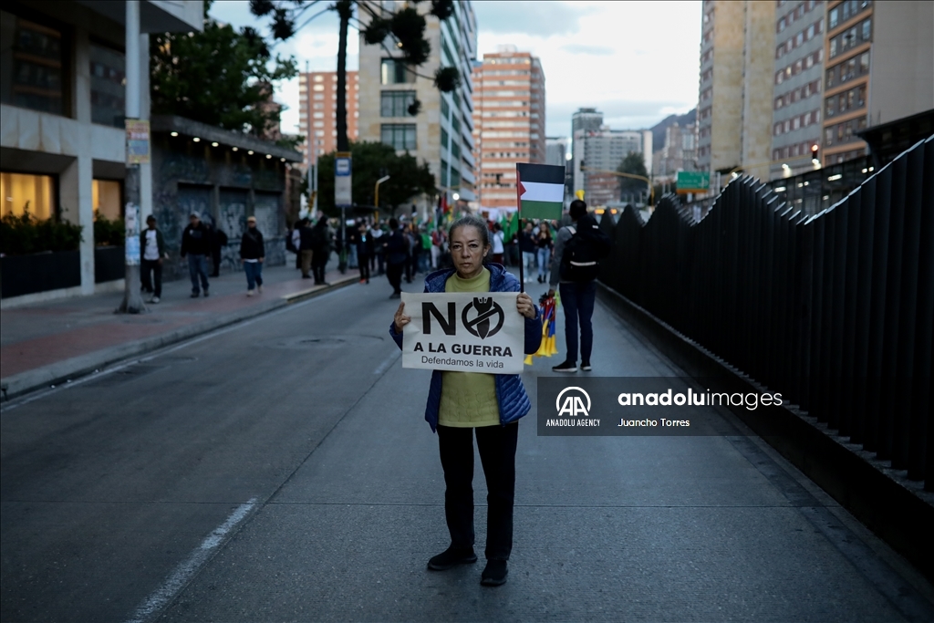 В Колумбии прошла акция в знак солидарности с народом Палестины