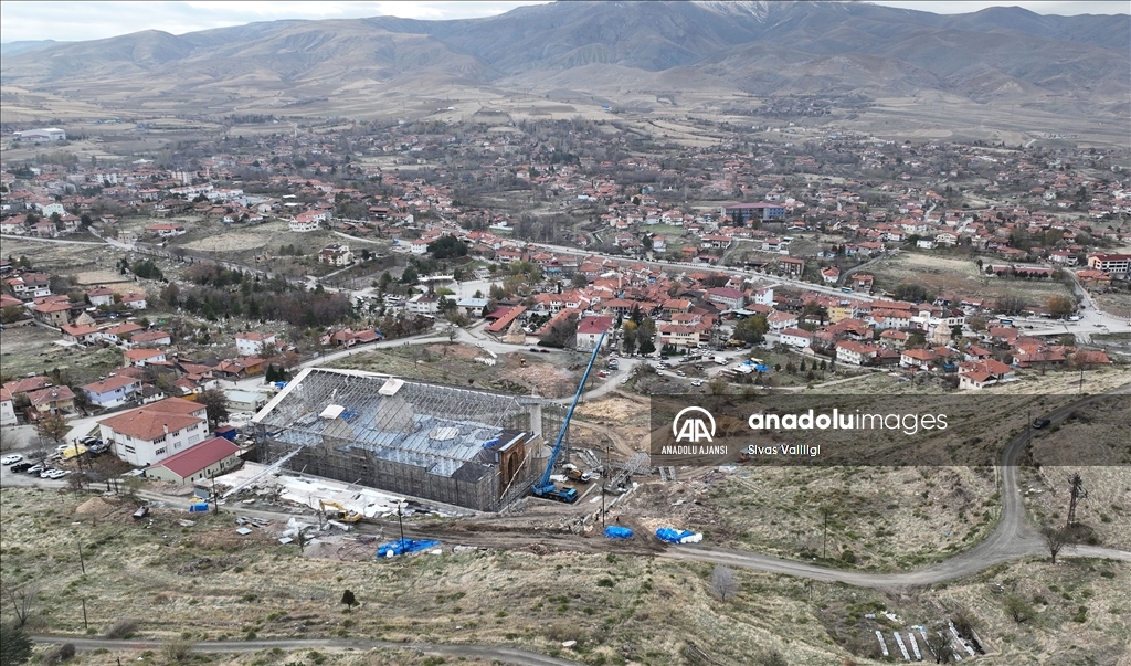 Divriği Ulu Camii ve Darüşşifası'ndaki restorasyonda sona yaklaşıldı