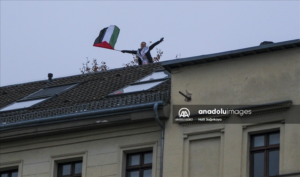 Pro-Palestinian demonstration in Berlin