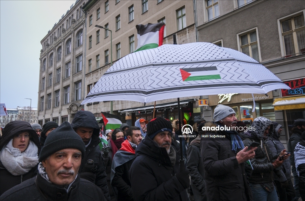 Pro-Palestinian Demonstration In Berlin - Anadolu Ajansı