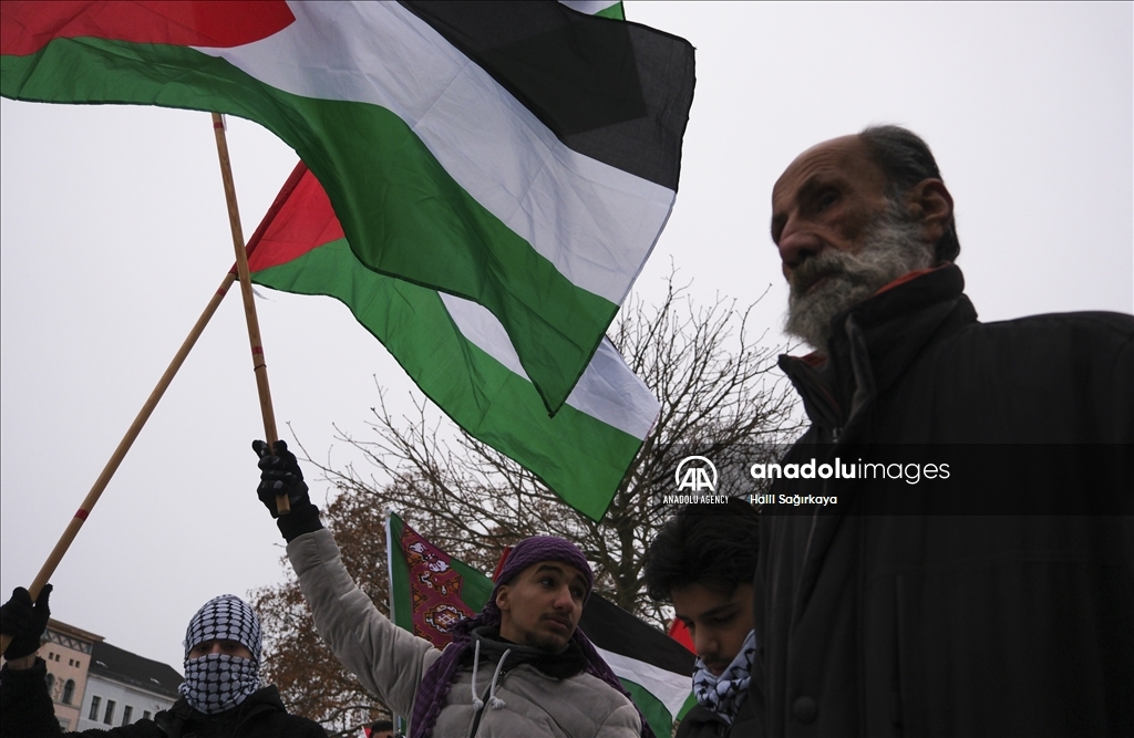 Pro-Palestinian demonstration in Berlin