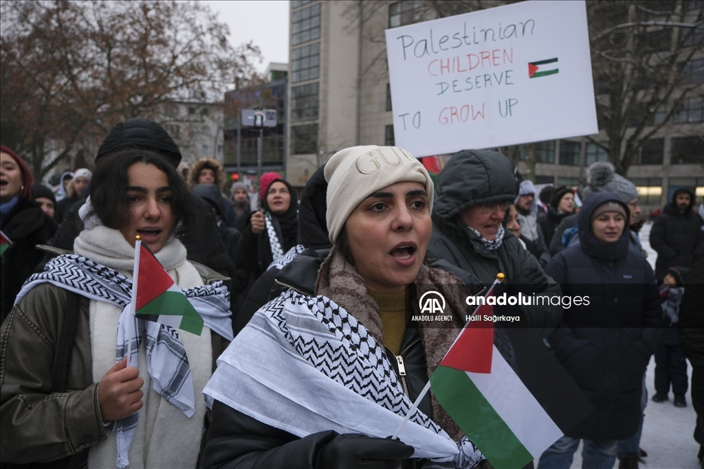 Pro-Palestinian demonstration in Berlin