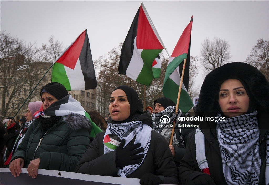 Pro-Palestinian demonstration in Berlin