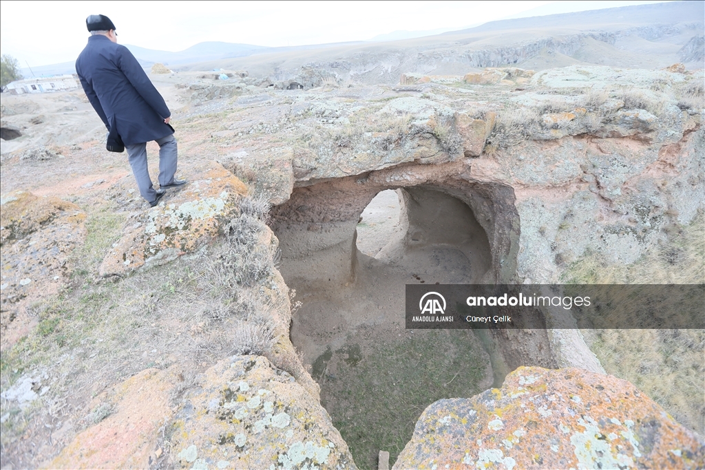 Kars'ın "Ani" mağaraları turizme kazandırılmayı bekliyor