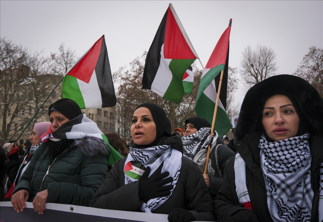 Pro-Palestinian demonstration in Berlin