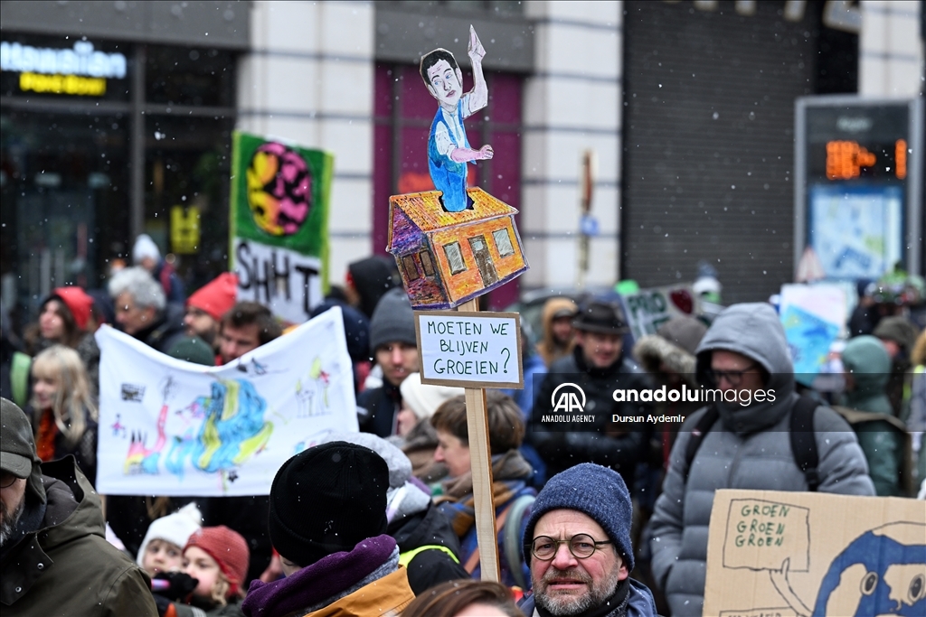 "Climate and Justice" march in Brussels
