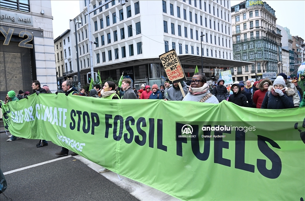 "Climate and Justice" march in Brussels