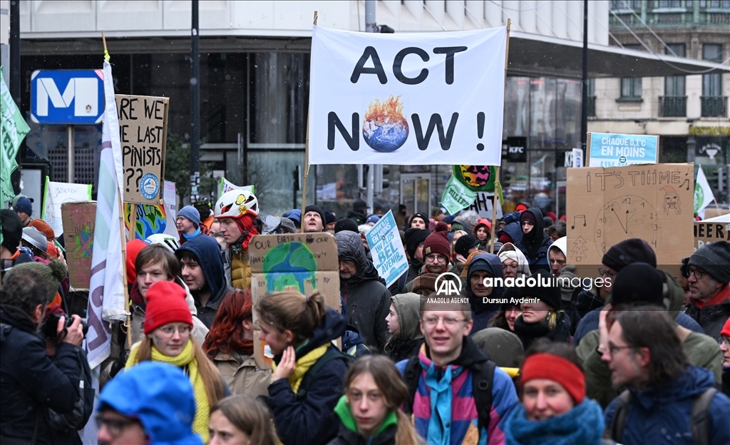 "Climate and Justice" march in Brussels