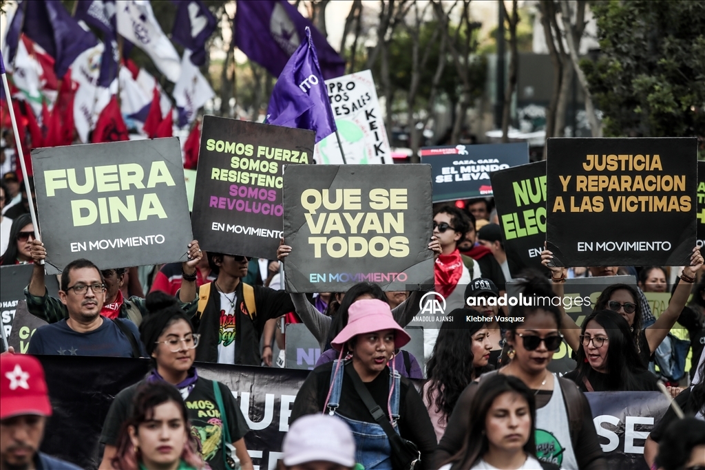 Peru'da hükümet karşıtı gösteri