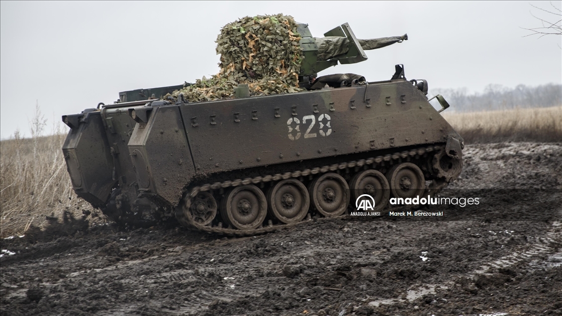 Ukrayna'nın Donetsk Oblastı'nda askeri hareketlilik sürüyor
