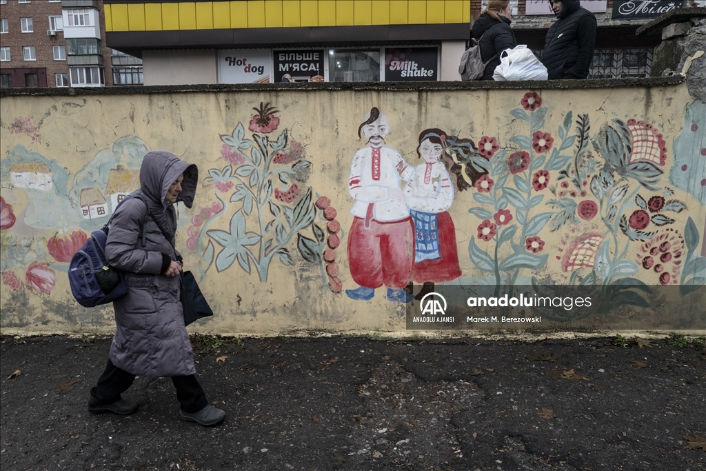 Ukrayna'da savaşın izleri