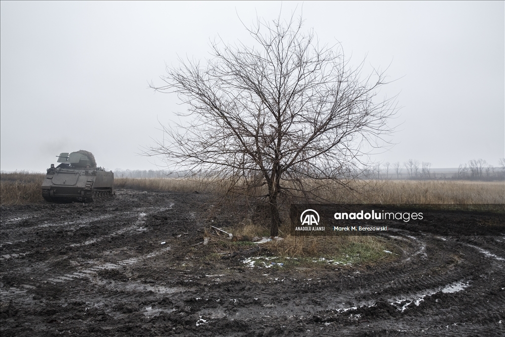 Ukrayna'nın Donetsk Oblastı'nda askeri hareketlilik sürüyor